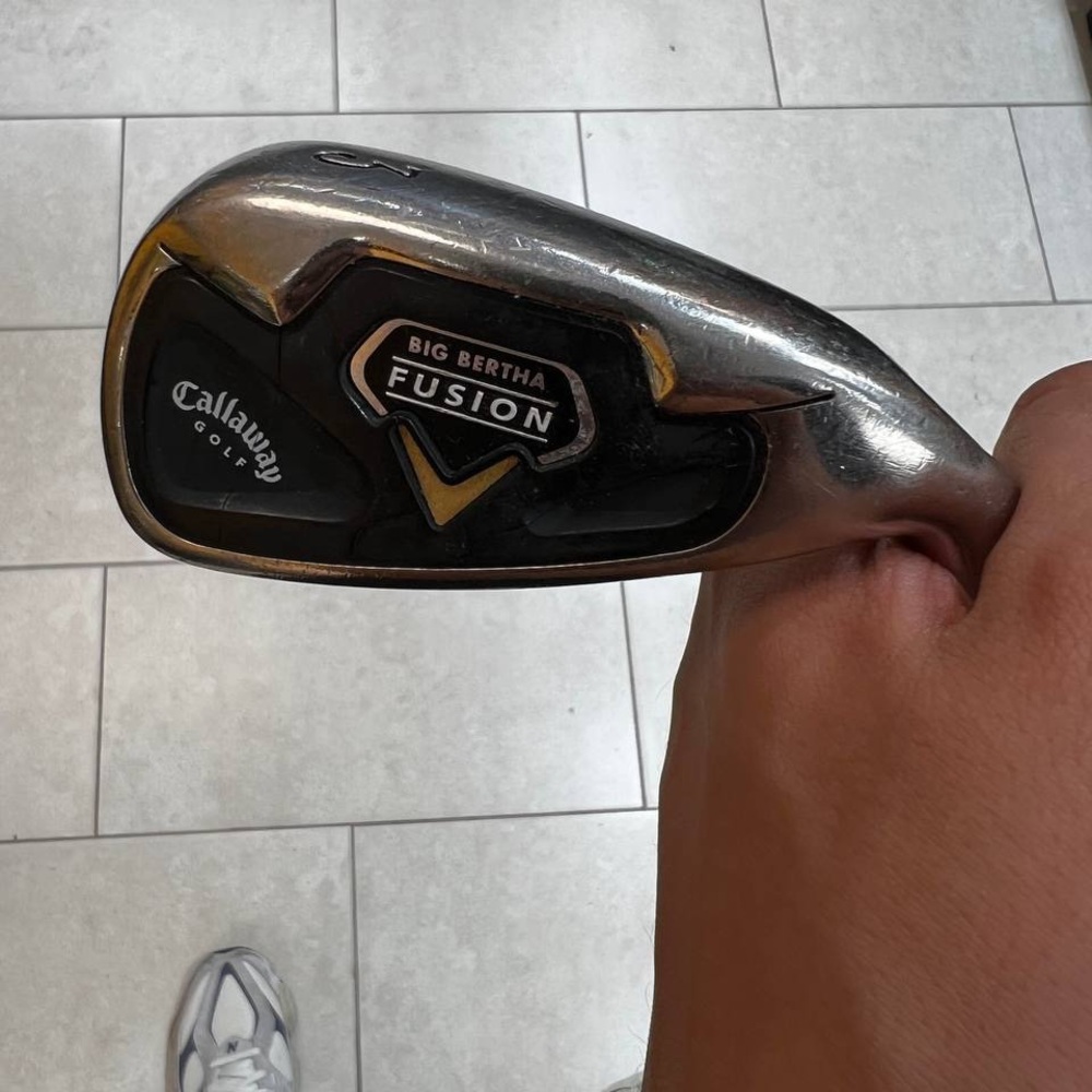 Callaway Big Bertha Fusion 3 Iron Uniflex Steel Shaft